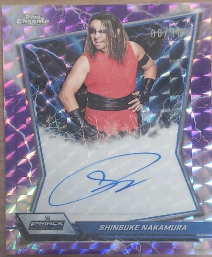 Shinsuke Nakamura [Purple Geometric Refractor] #BBA-SHI