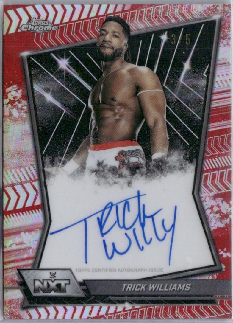 Trick Williams [Red Refractor] #NXT-TRI