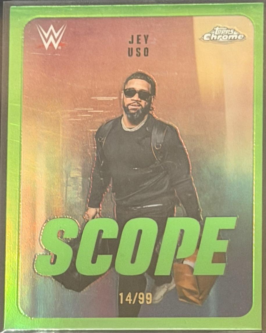 Jey Uso [Green Refractor] #SCO-8