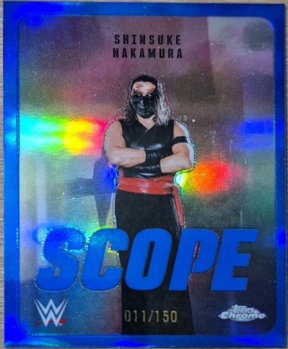 Shinsuke Nakamura [Blue Refractor] #SCO-9