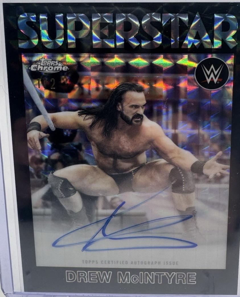 Drew McIntyre [Black Geometric] #86T-DM