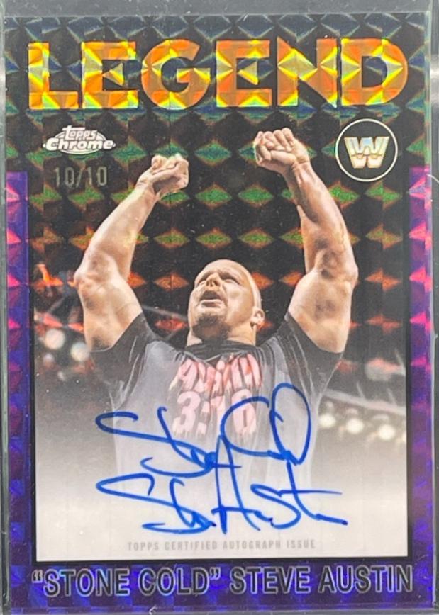 Stone Cold Steve Austin [Purple Geometric] #86T-SA