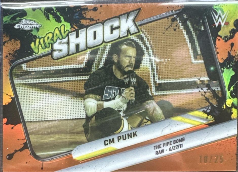 CM Punk [Orange Refractor] #VIR-6