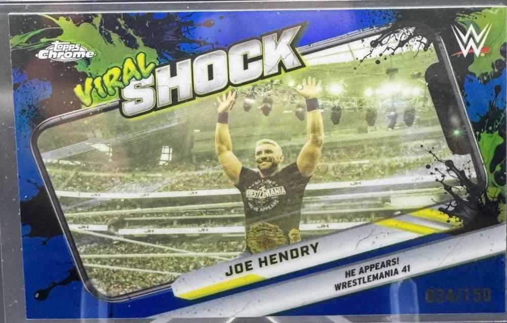 Joe Hendry [Blue Refractor] #VIR-15