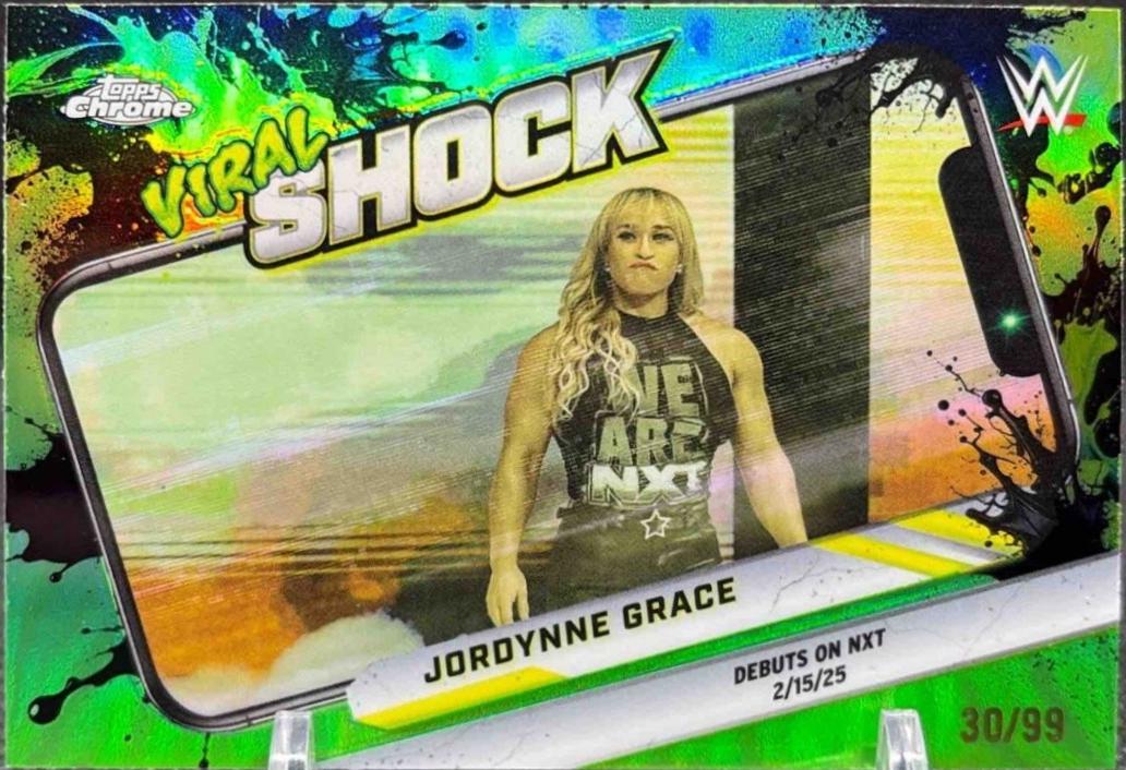 Jordynne Grace [Green Refractor] #VIR-17