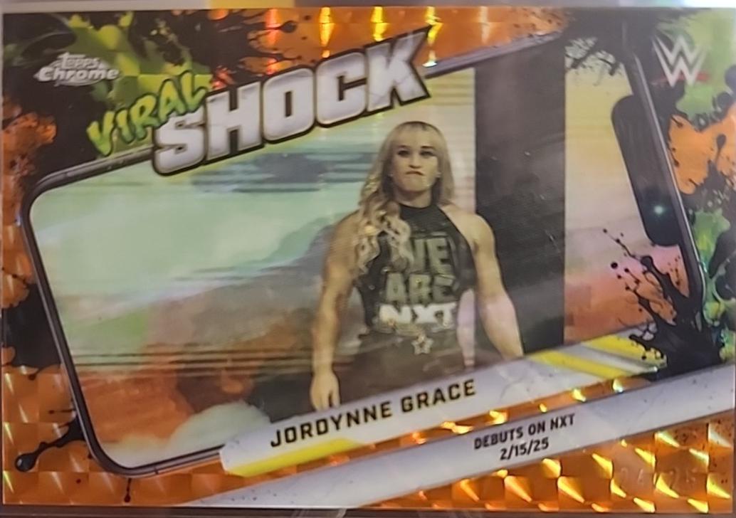 Jordynne Grace [Orange Geometric Refractor] #VIR-17