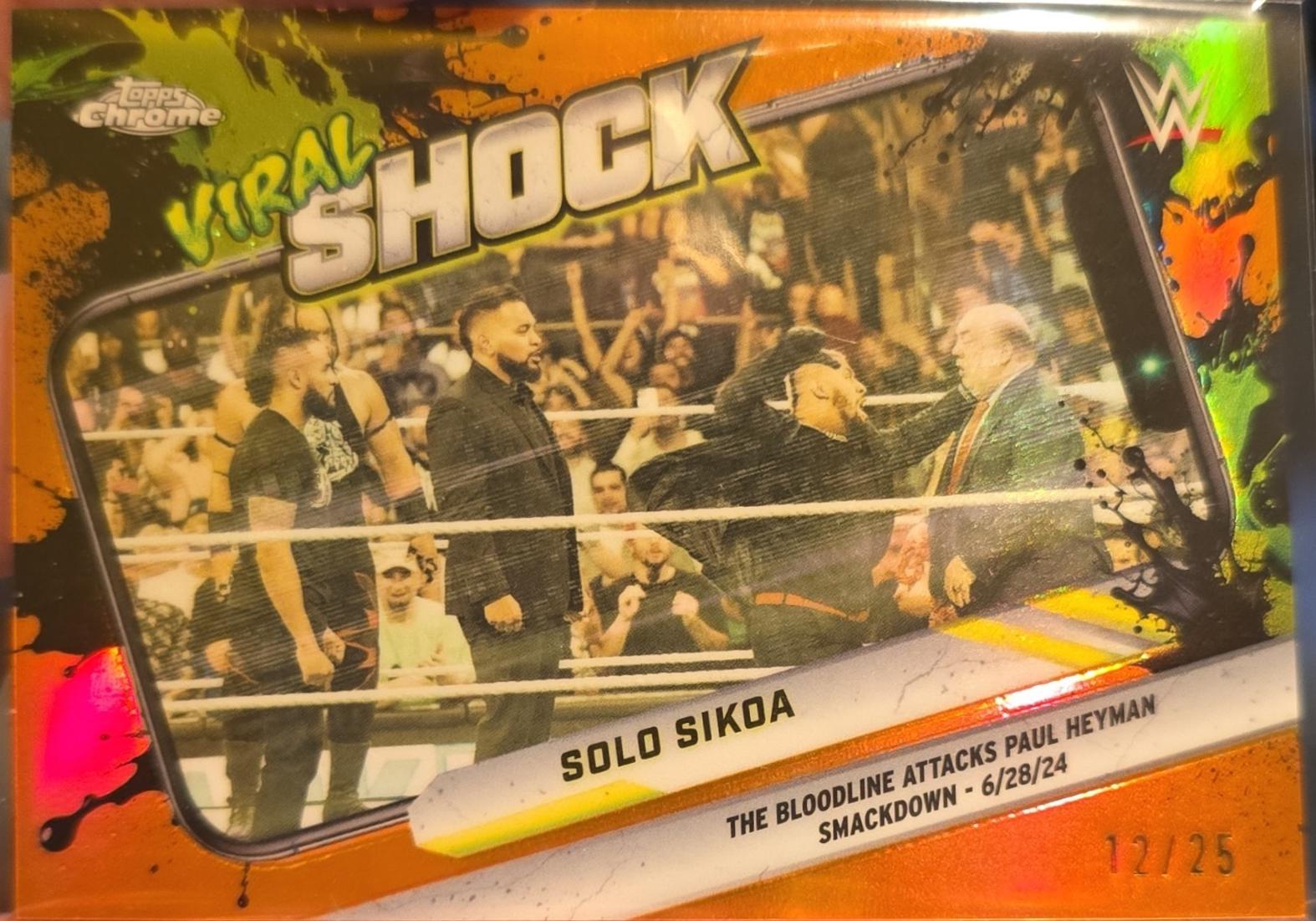 Solo Sikoa [Orange Refractor] #VIR-16