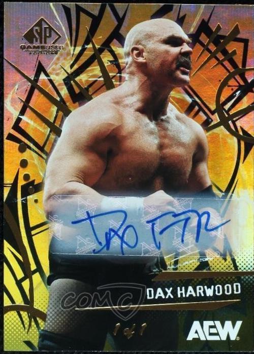 Dax Harwood [Gold Autograph] #63