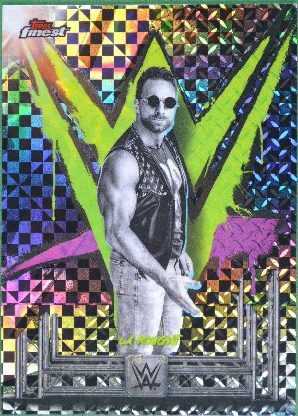 LA Knight [Checkerboard Refractor] #198
