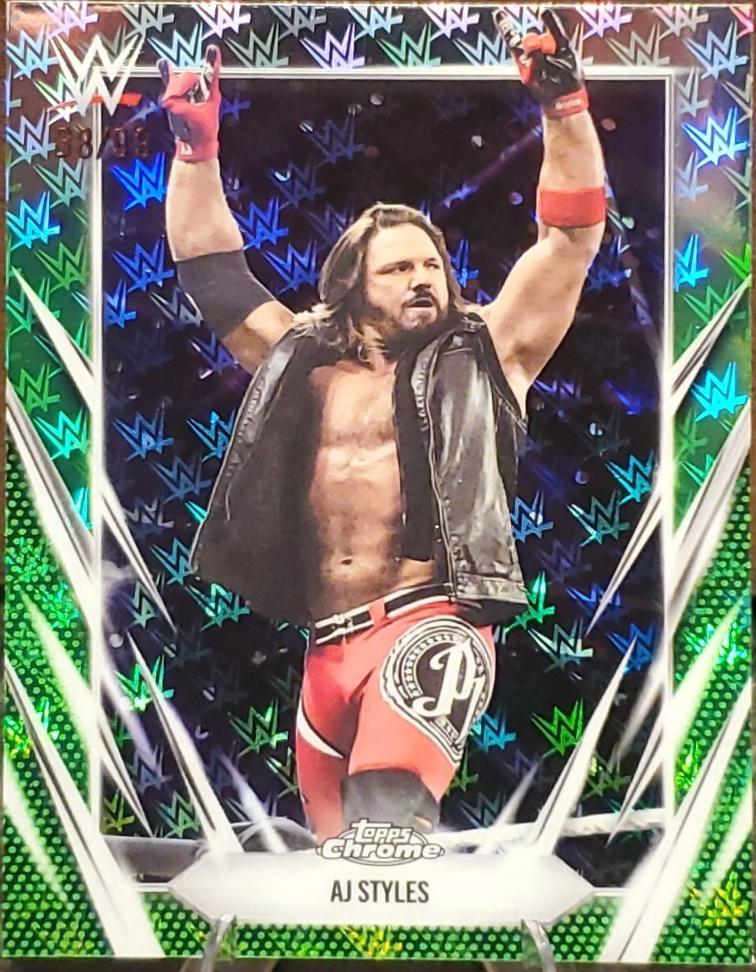 AJ Styles [Logofractor Green] #47