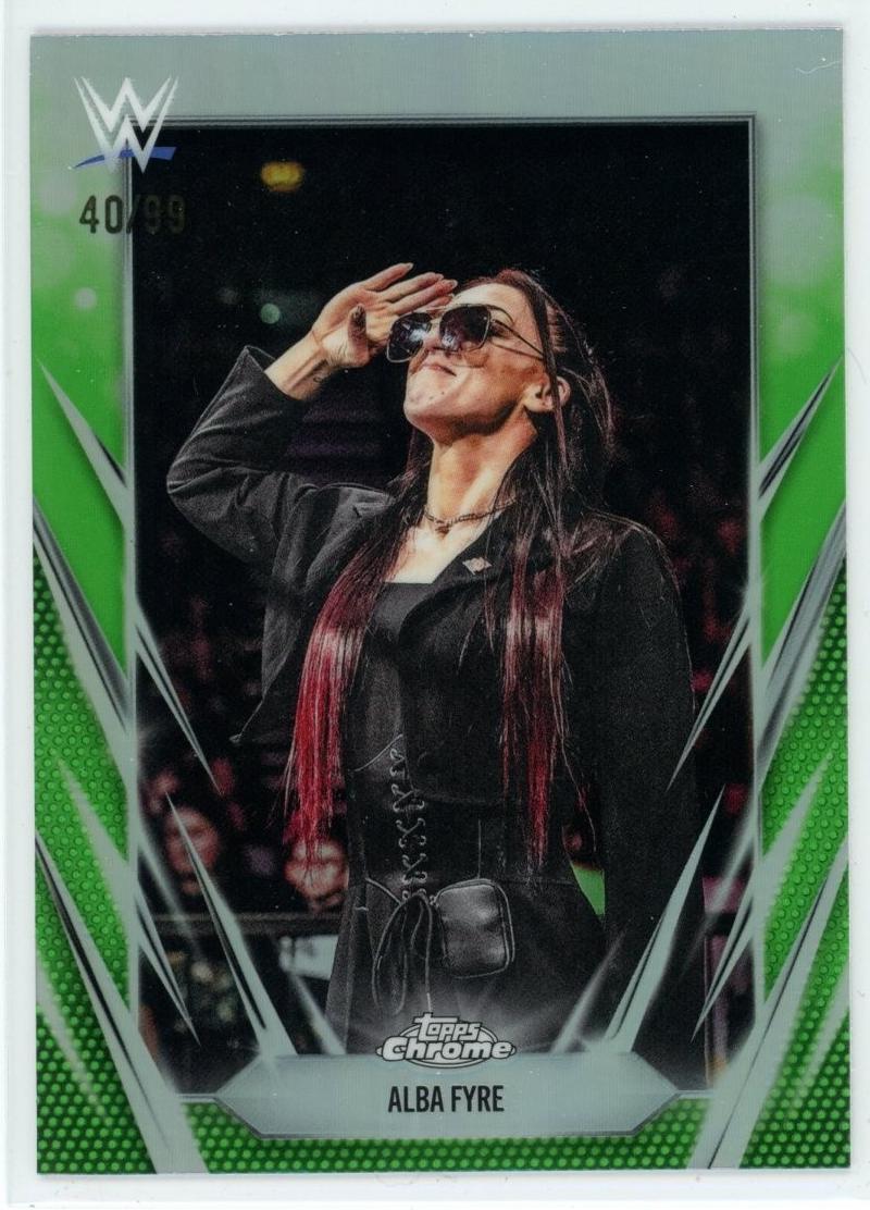 Alba Fyre [Green Refractor] #184