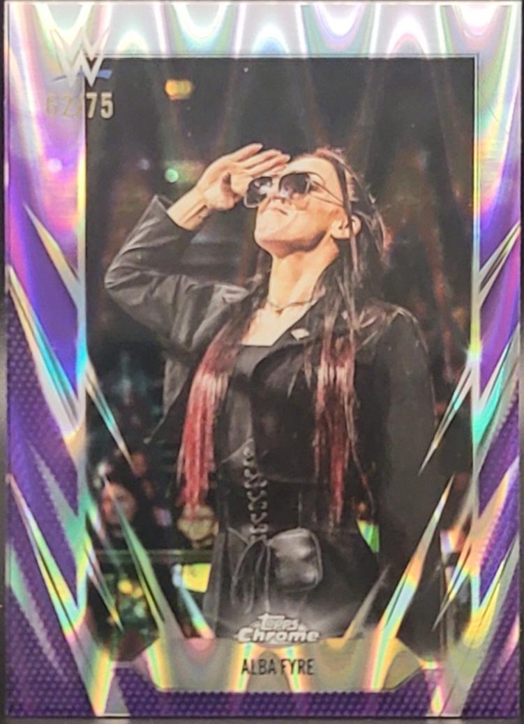 Alba Fyre [Purple RayWave Refractor] #184