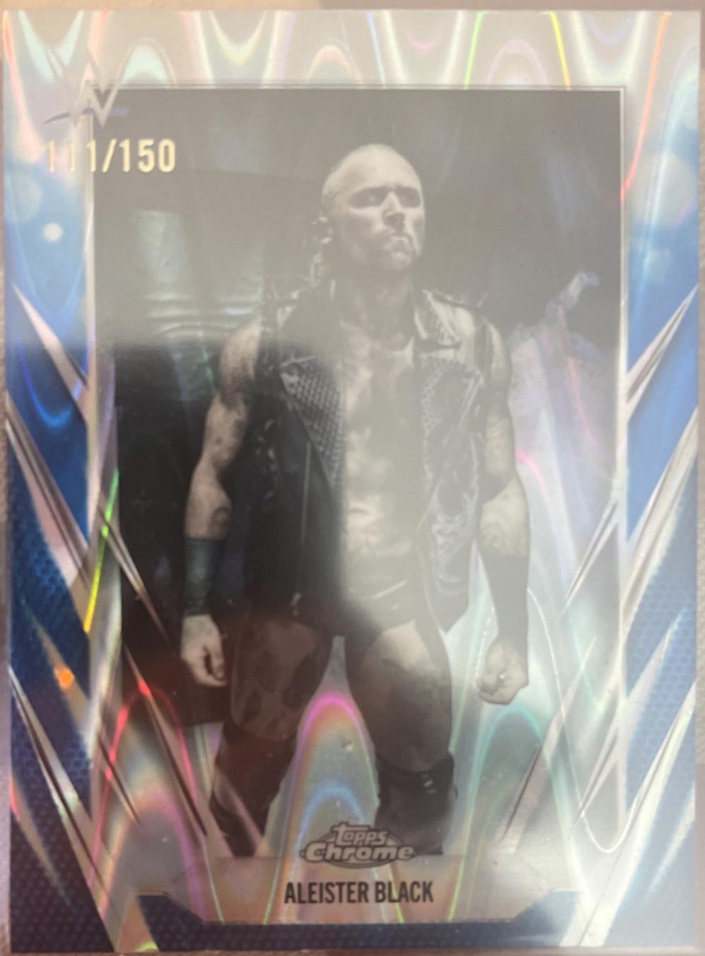 Aleister Black [Blue RayWave Refractor] #28