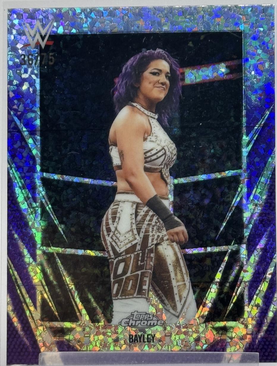 Bayley [Purple Mini Diamond Refractor] #19