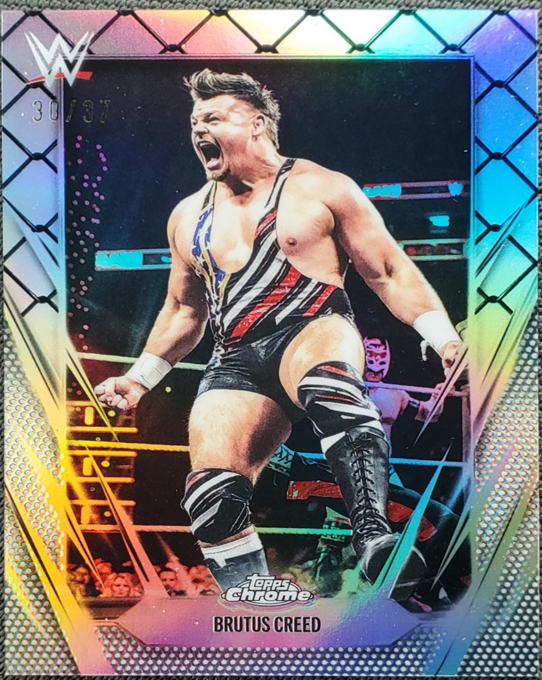 Brutus Creed [Steel Cage Refractor] #140