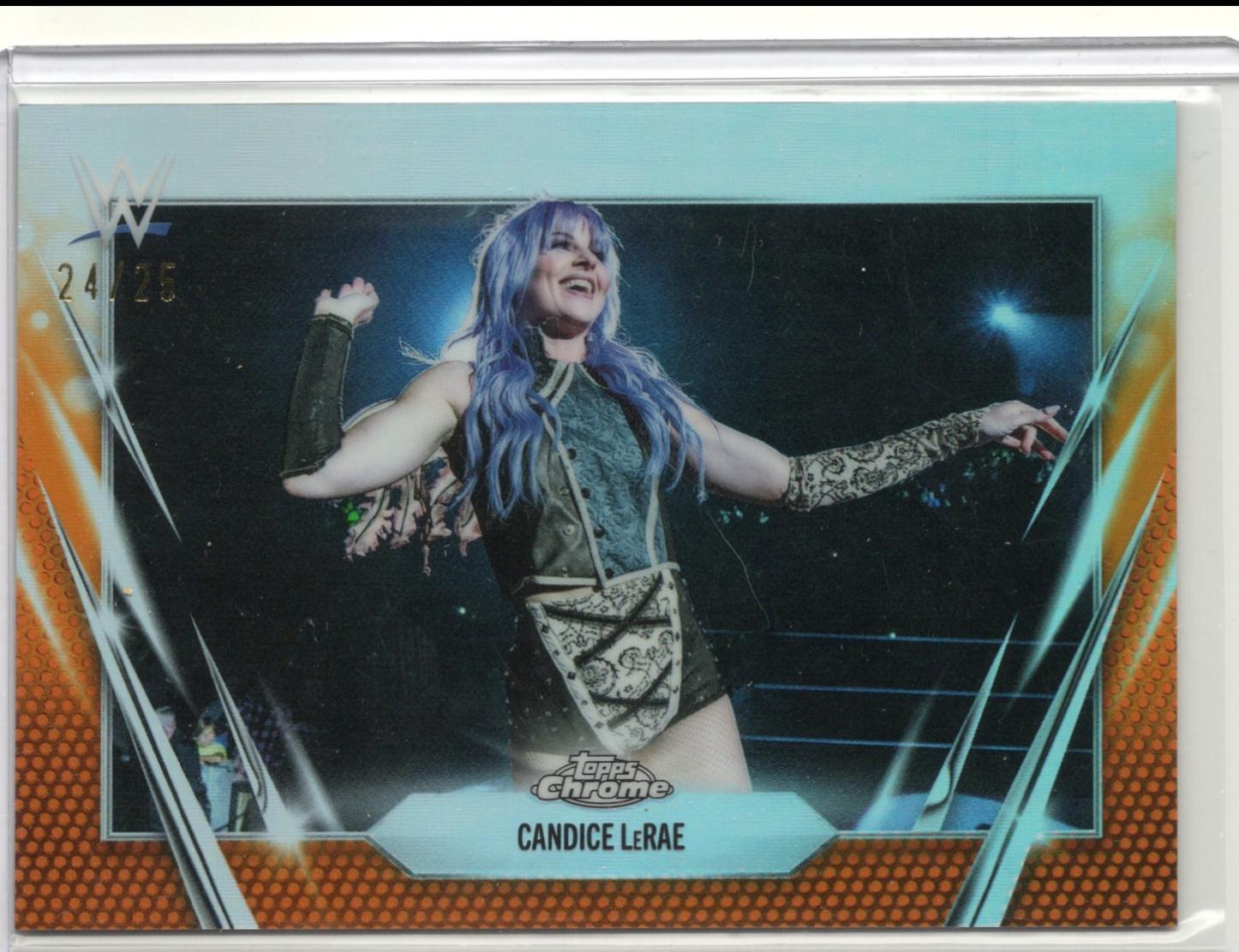 Candice LeRae [Orange Refractor] #90