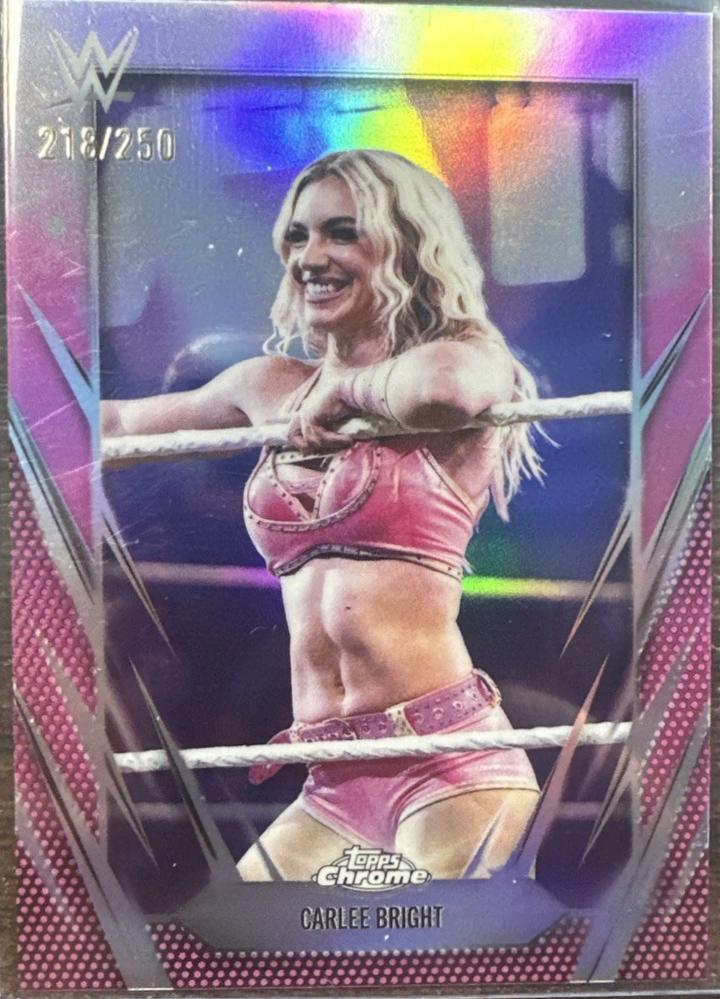 Carlee Bright [Pink Refractor] #159
