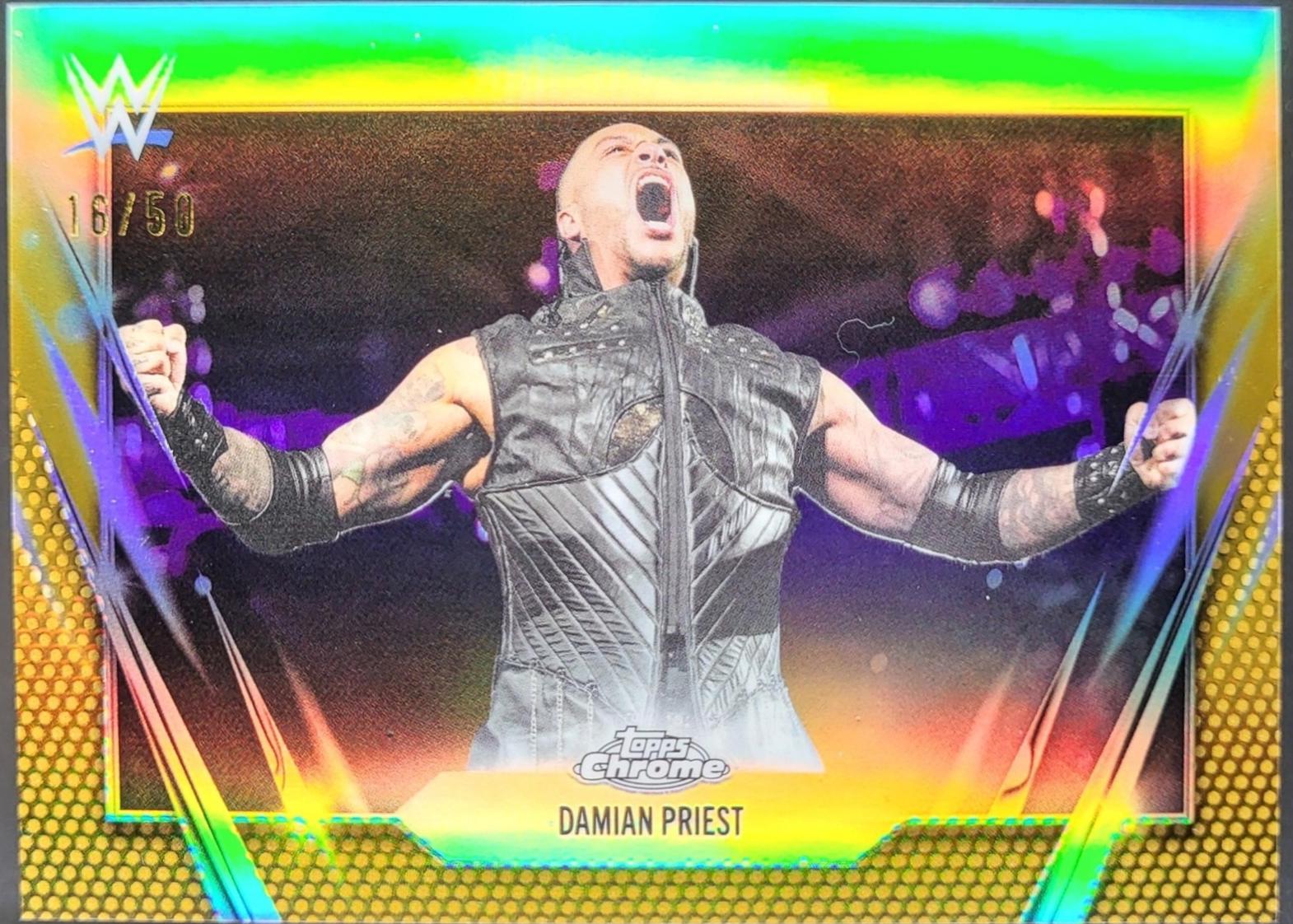 Damian Priest [Gold Refractor] #43