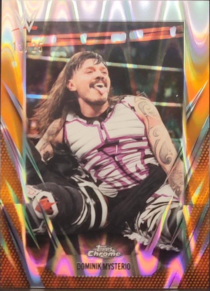 Dominik Mysterio [Orange RayWave Refractor] #73
