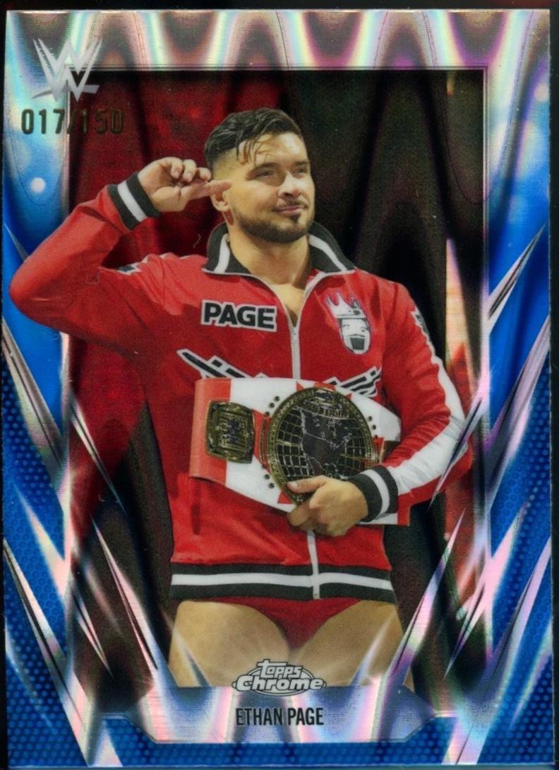 Ethan Page [Blue RayWave Refractor] #133