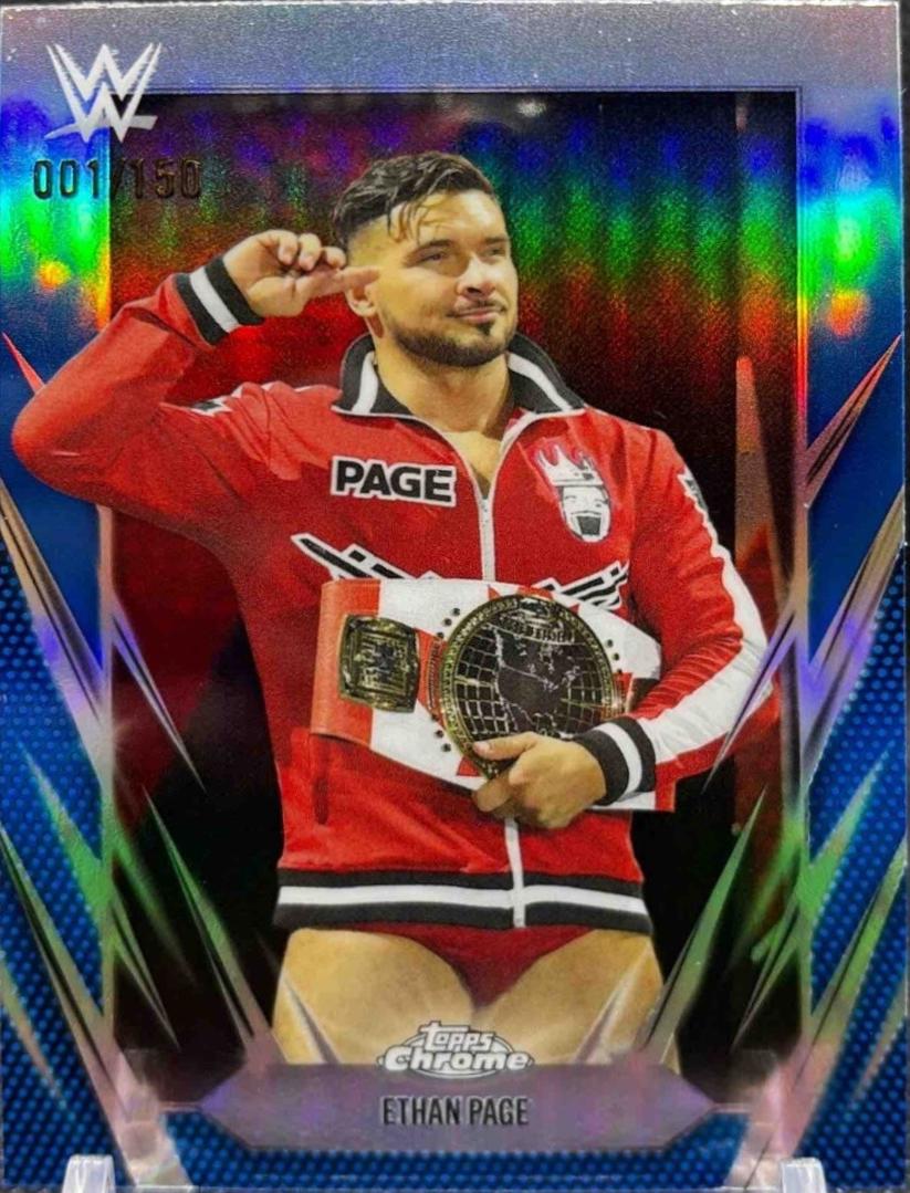 Ethan Page [Blue Refractor] #133