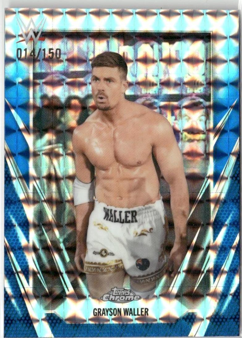 Grayson Waller [Blue Geometric] #137