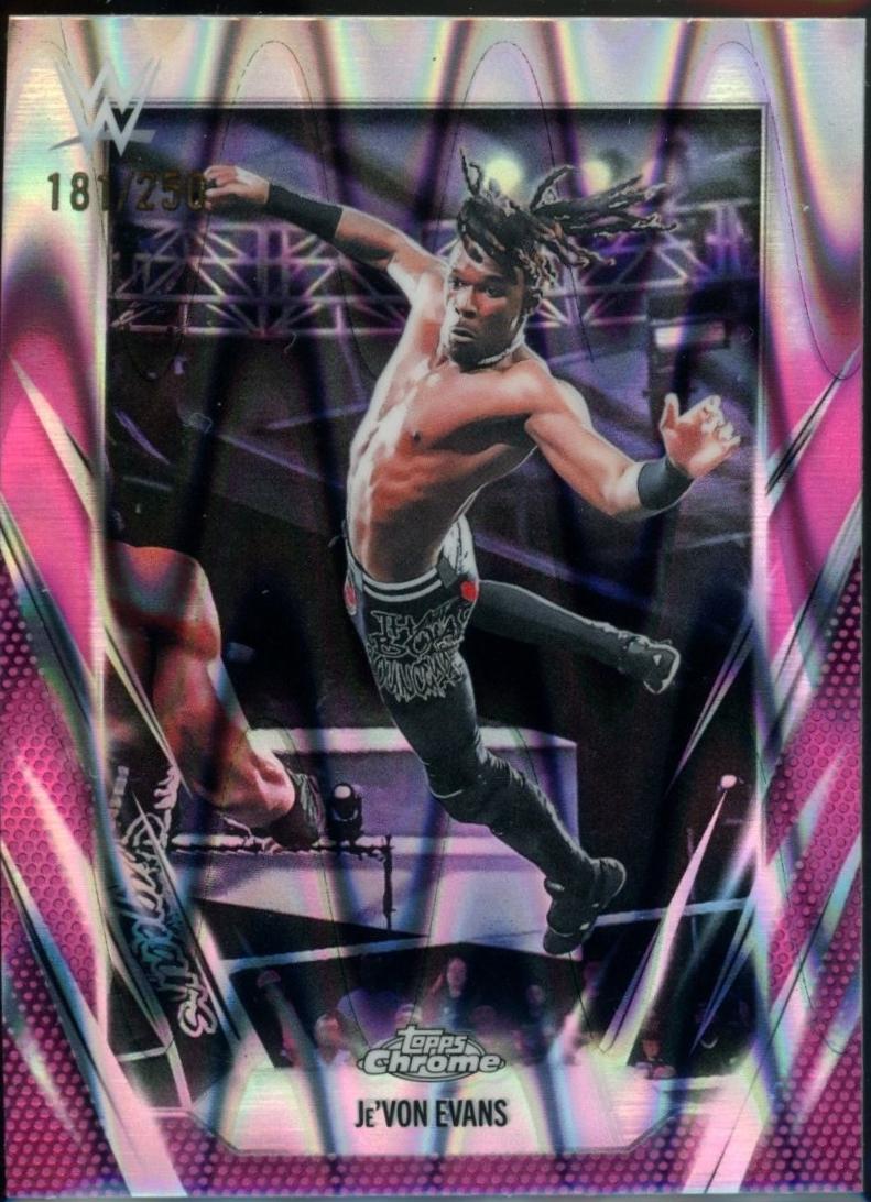 Je'Von Evans [Pink Refractor] #186
