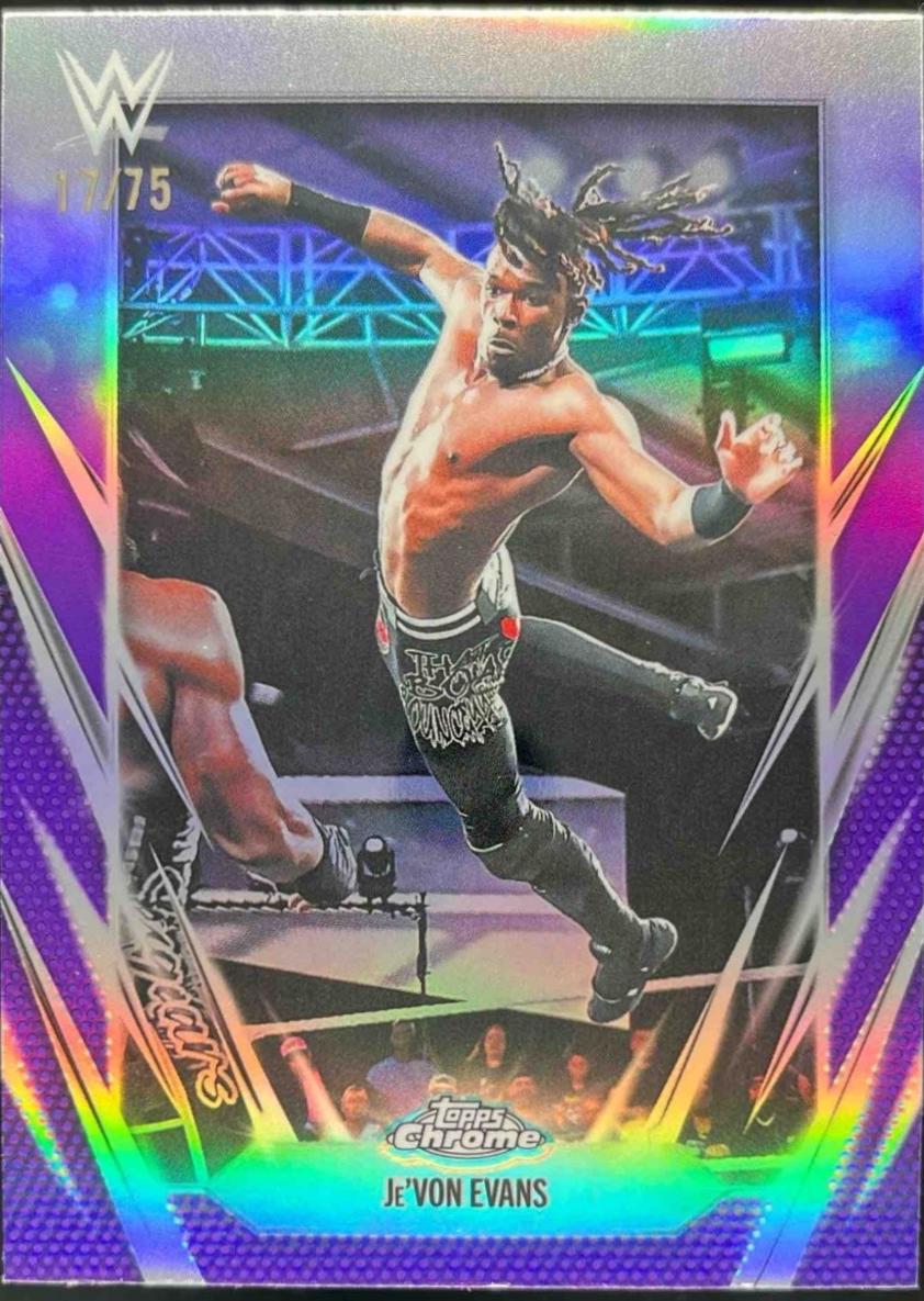Je'Von Evans [Purple Refractor] #186