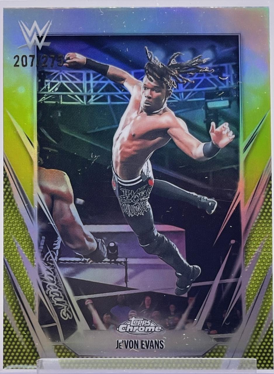 Je'Von Evans [Yellow Refractor] #186