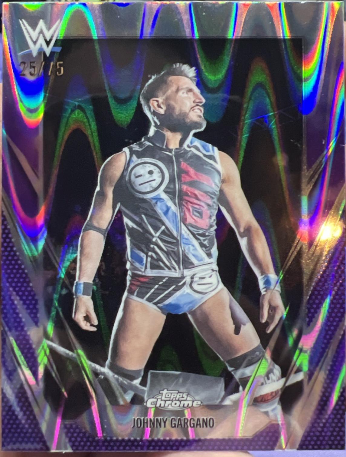 Johnny Gargano [Purple RayWave Refractor] #15