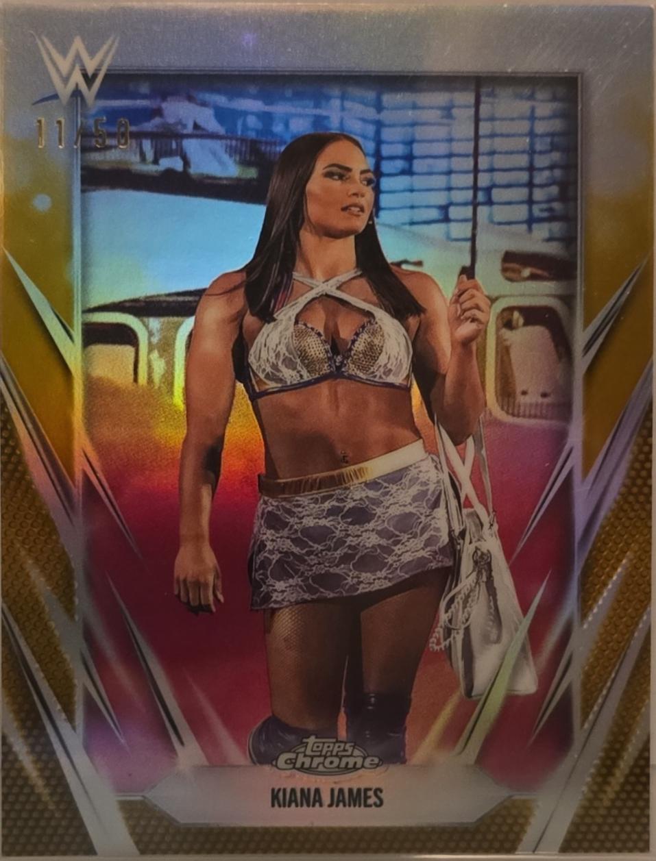 Kiana James [Gold Refractor] #82