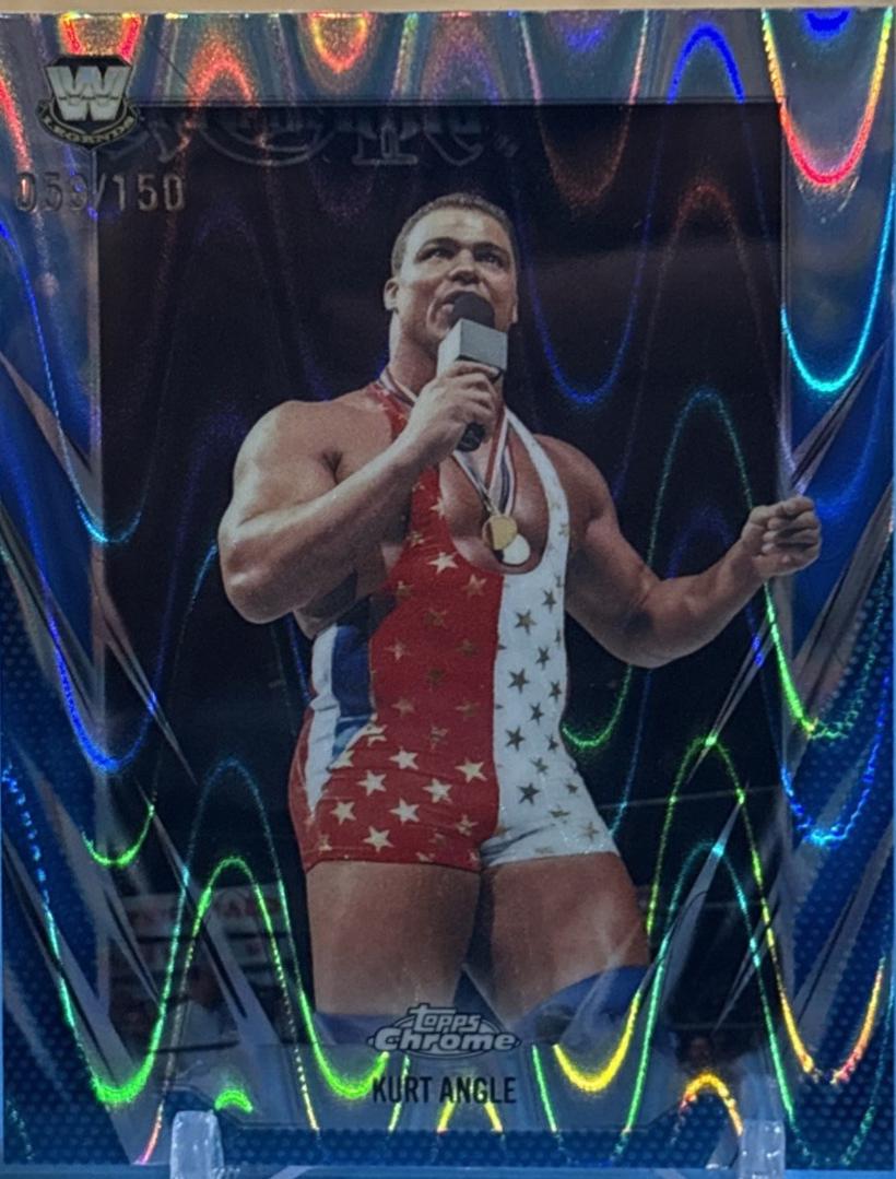 Kurt Angle [Blue RayWave Refractor] #123