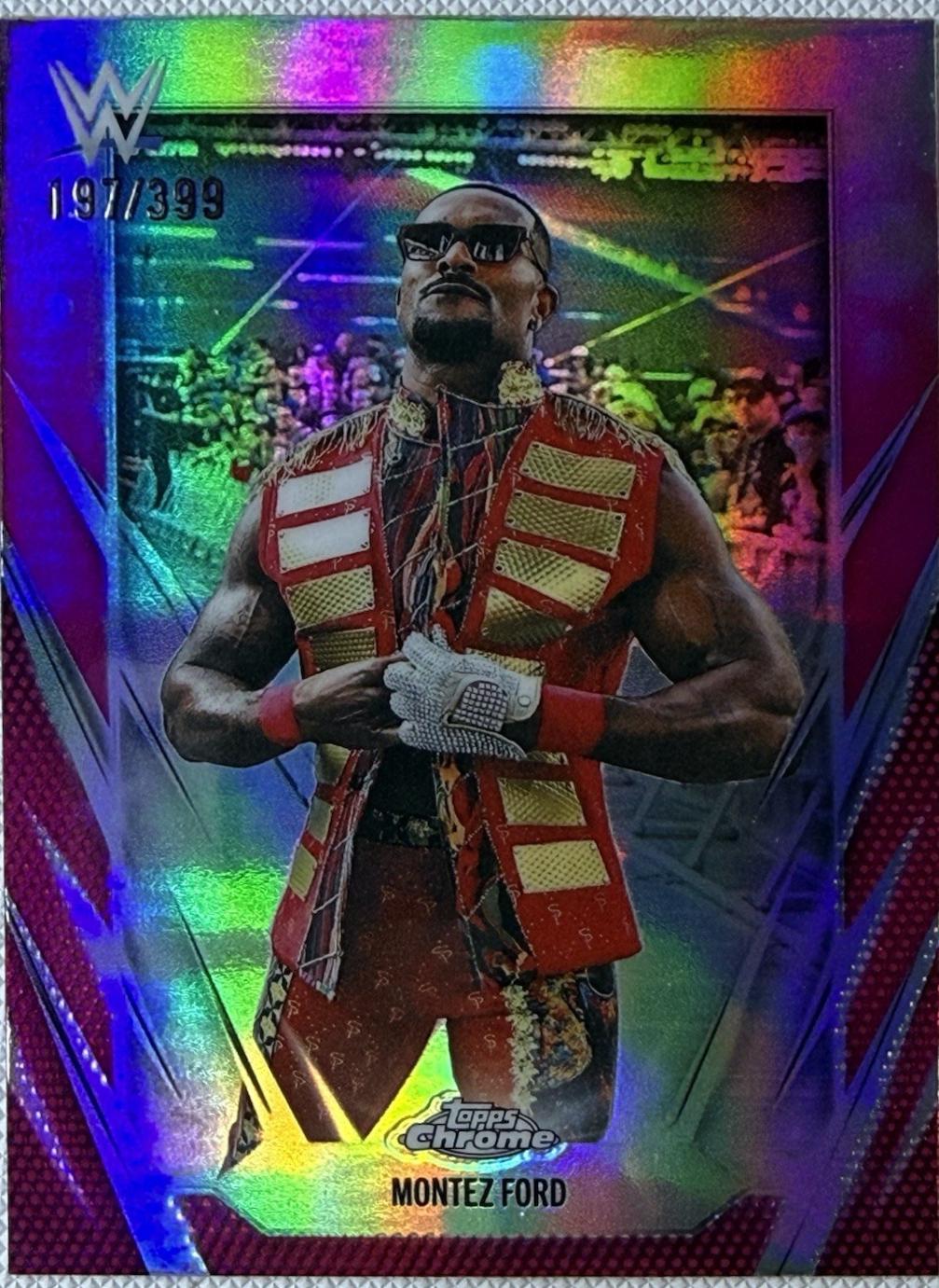 Montez Ford [Magenta Refractor] #150
