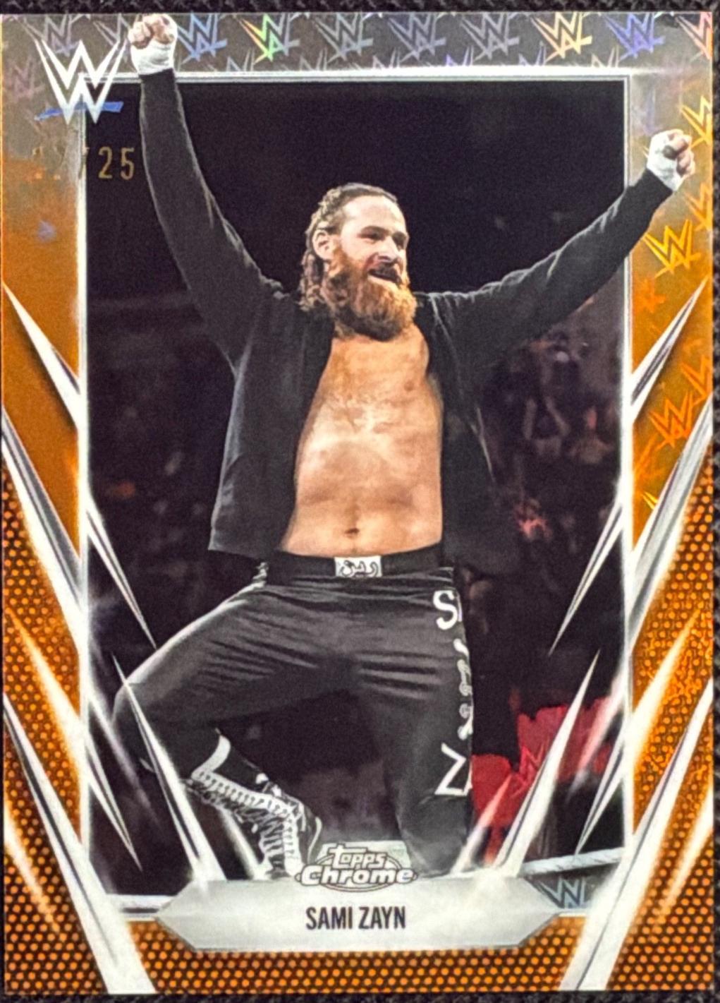 Sami Zayn [Logofractor Orange] #67