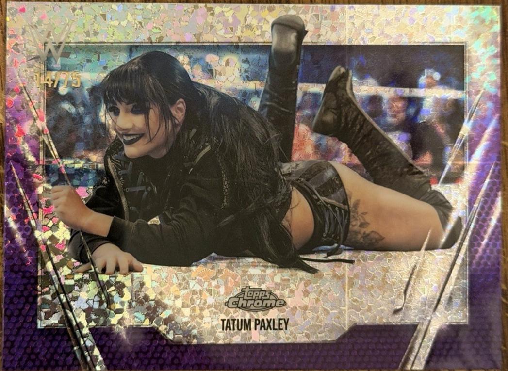 Tatum Paxley [Purple Mini Diamond Refractor] #191