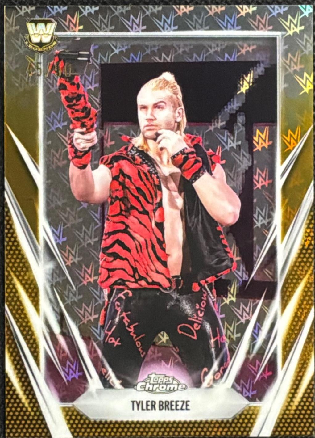 Tyler Breeze [Logofractor Gold] #91
