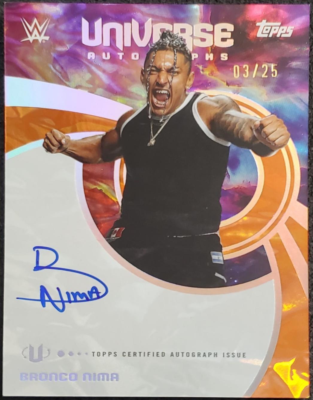 Bronco Nima [Orange Warp] #UNA-BNI