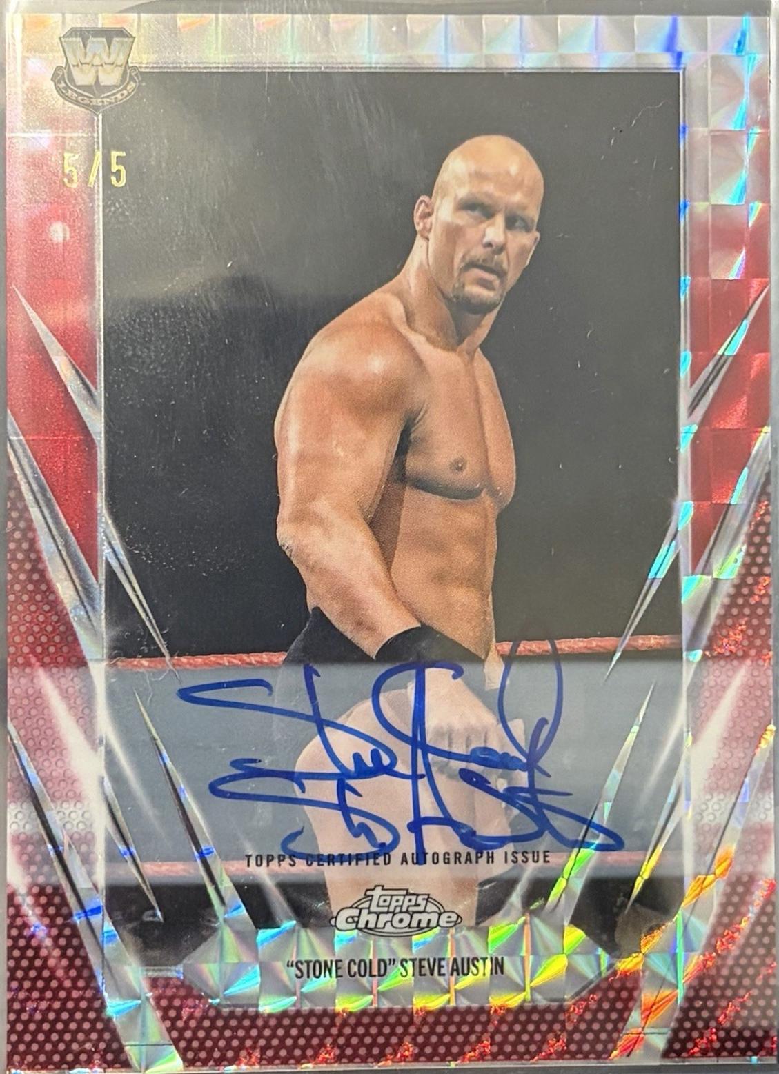 Stone Cold Steve Austin [Red] #BCA-STA