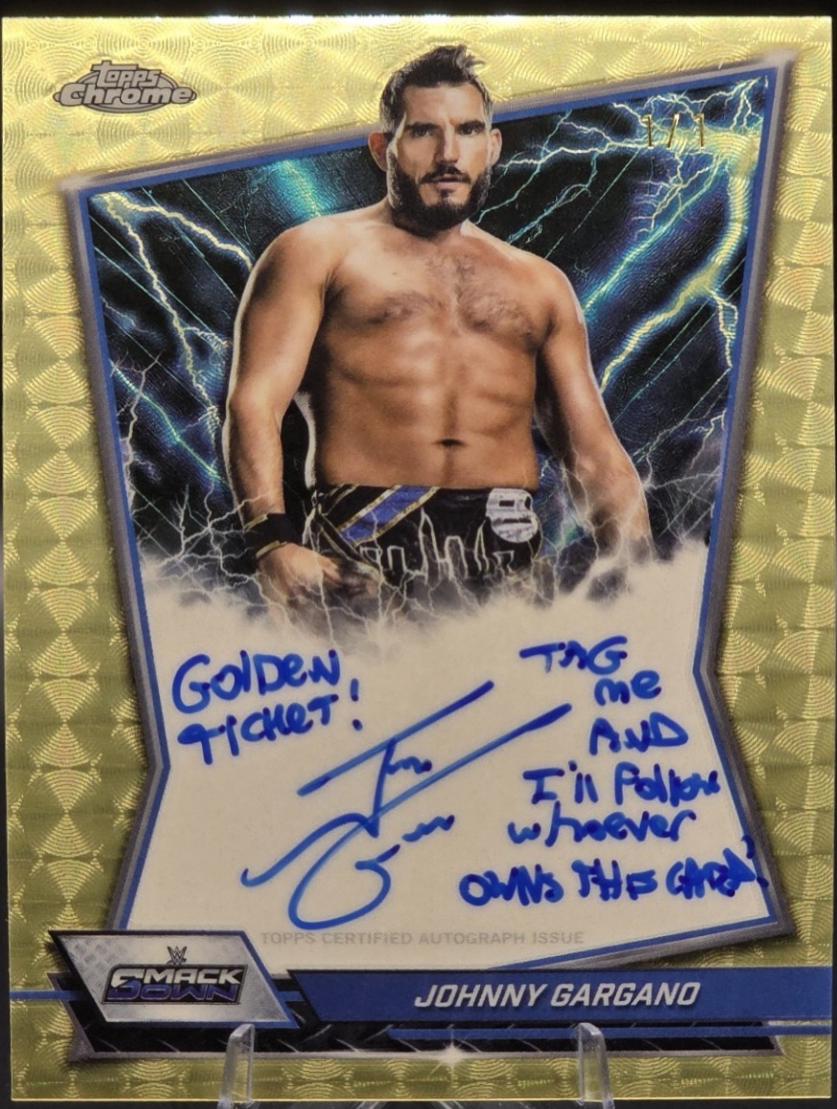Johnny Gargano [Superfractor] #BBA-JOH