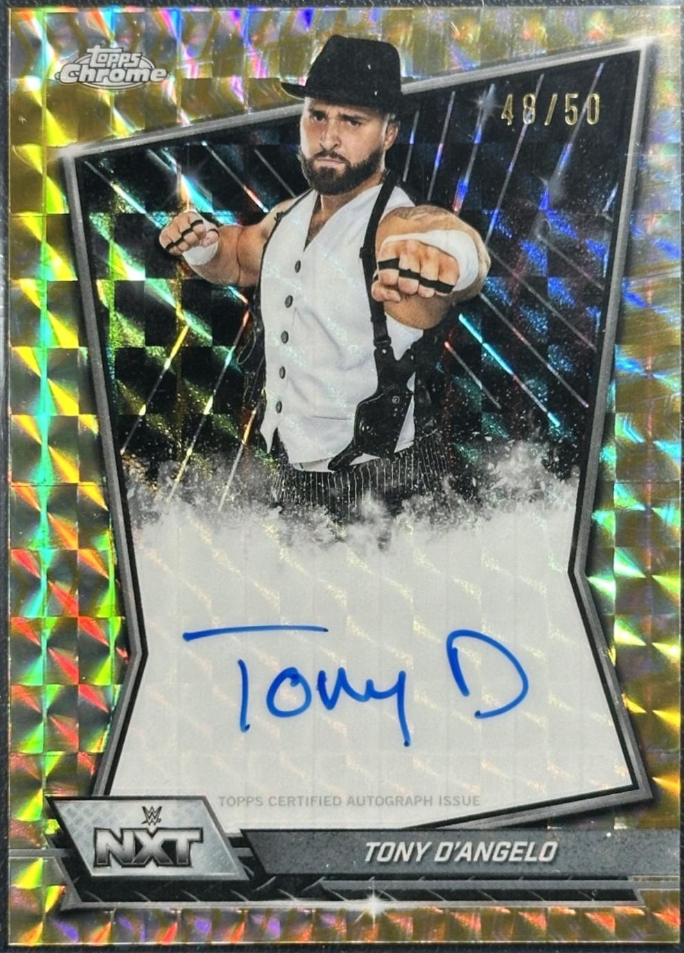 Tony D'Angelo [Gold Geometric Refractor] #NXT-TON
