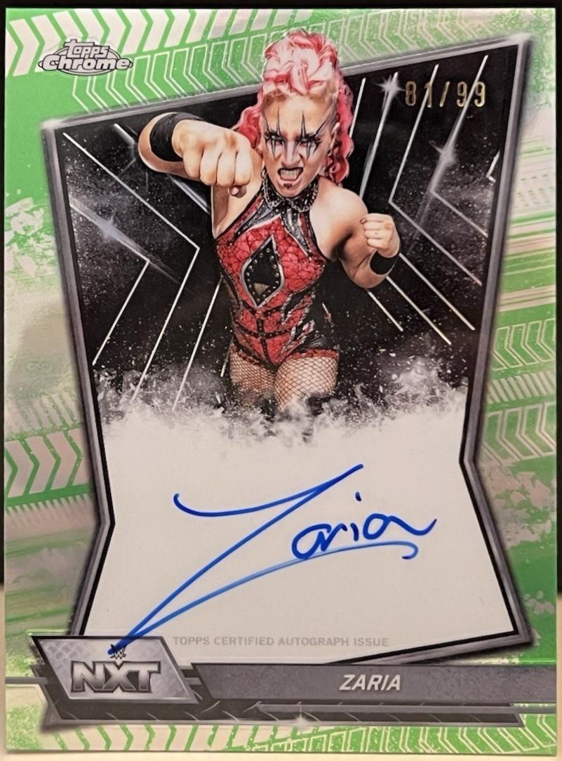 Zaria [Green Refractor] #NXT-ZAR