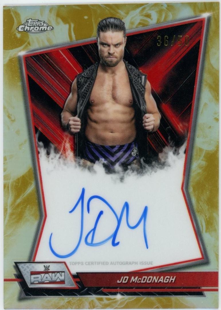JD McDonagh [Gold Refractor] #RBA-JDM