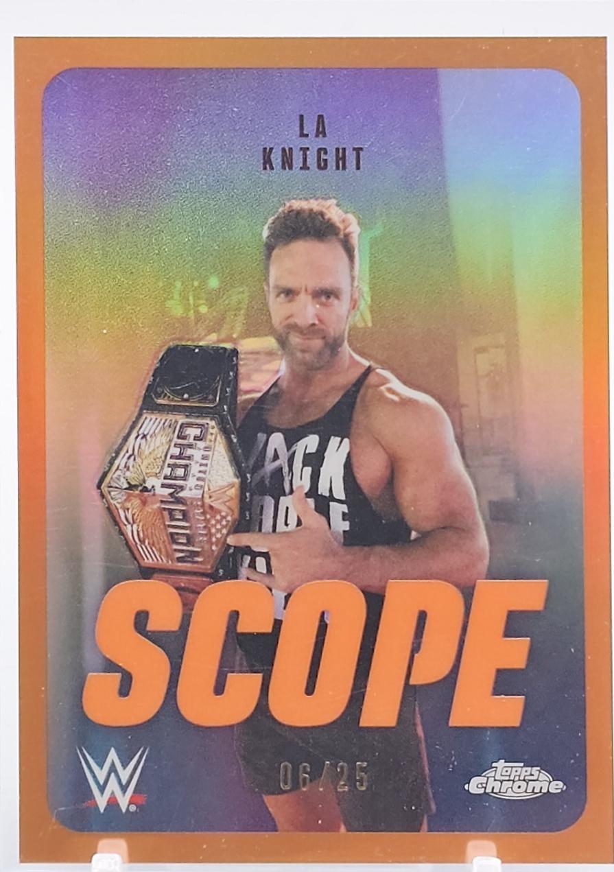 LA Knight [Orange Refractor] #SCO-6