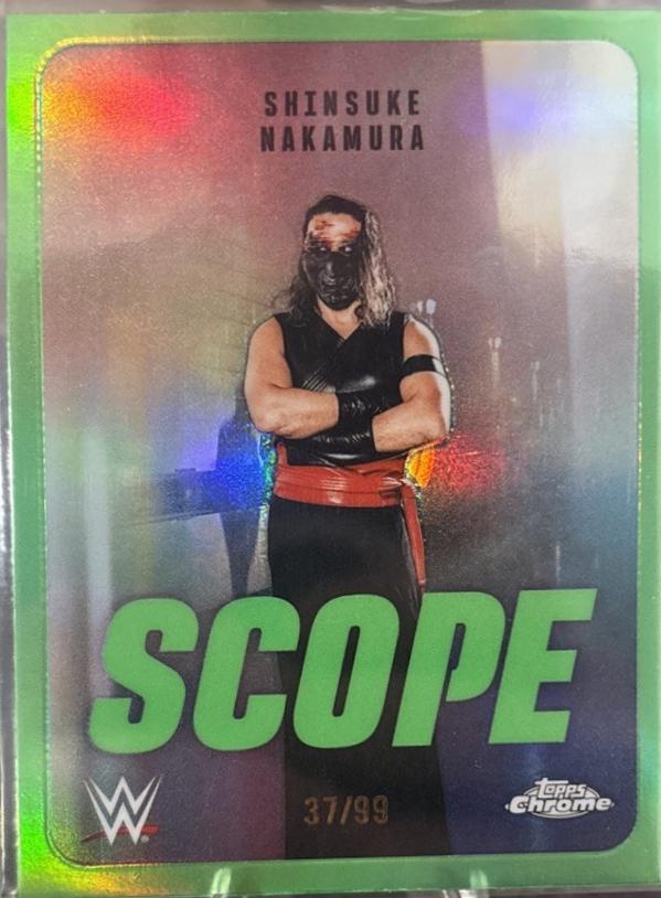 Shinsuke Nakamura [Green Refractor] #SCO-9