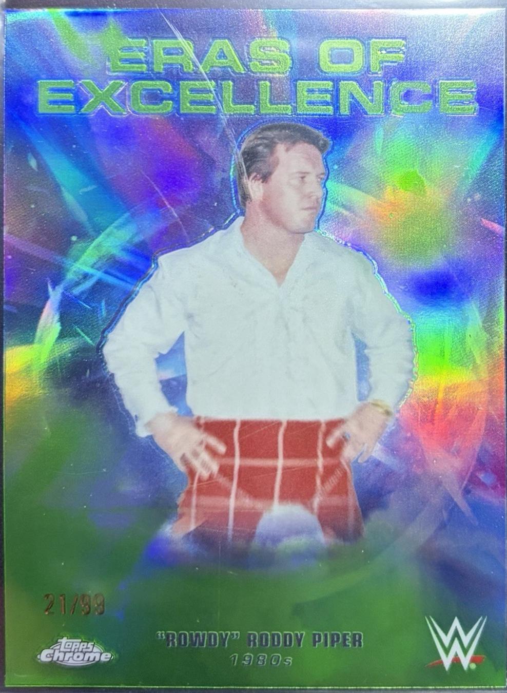 Rowdy Roddy Piper [Green Refractor] #ERA-30
