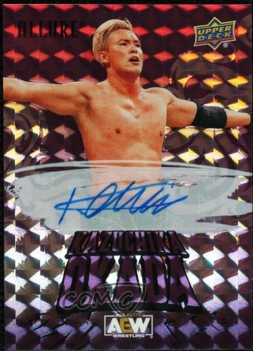 Kazuchika Okada [Purple Diamond Red Autograph] #41