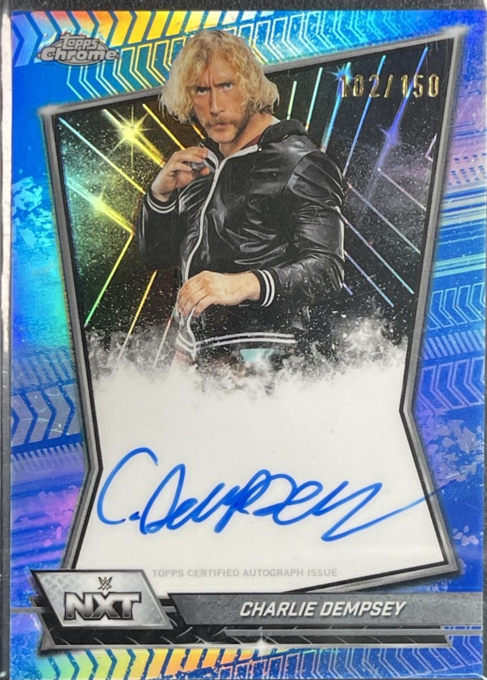 Charlie Dempsey [Blue Refractor] #NXT-CHA
