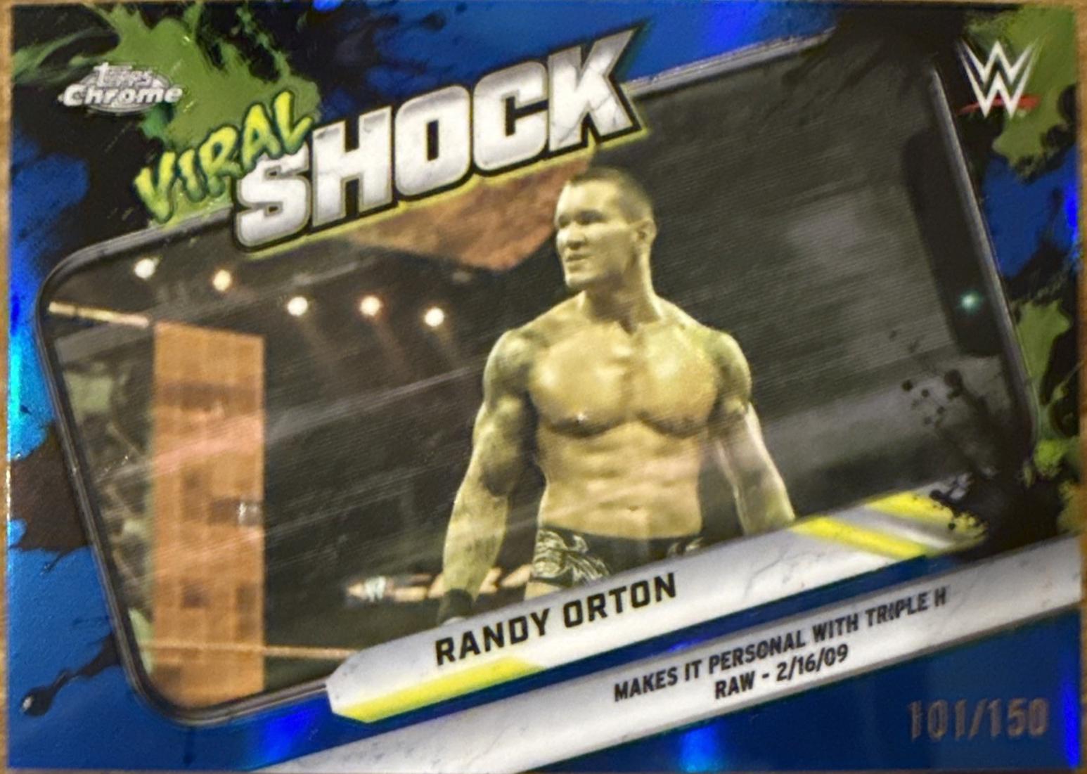 Randy Orton [Blue Refractor] #VIR-10