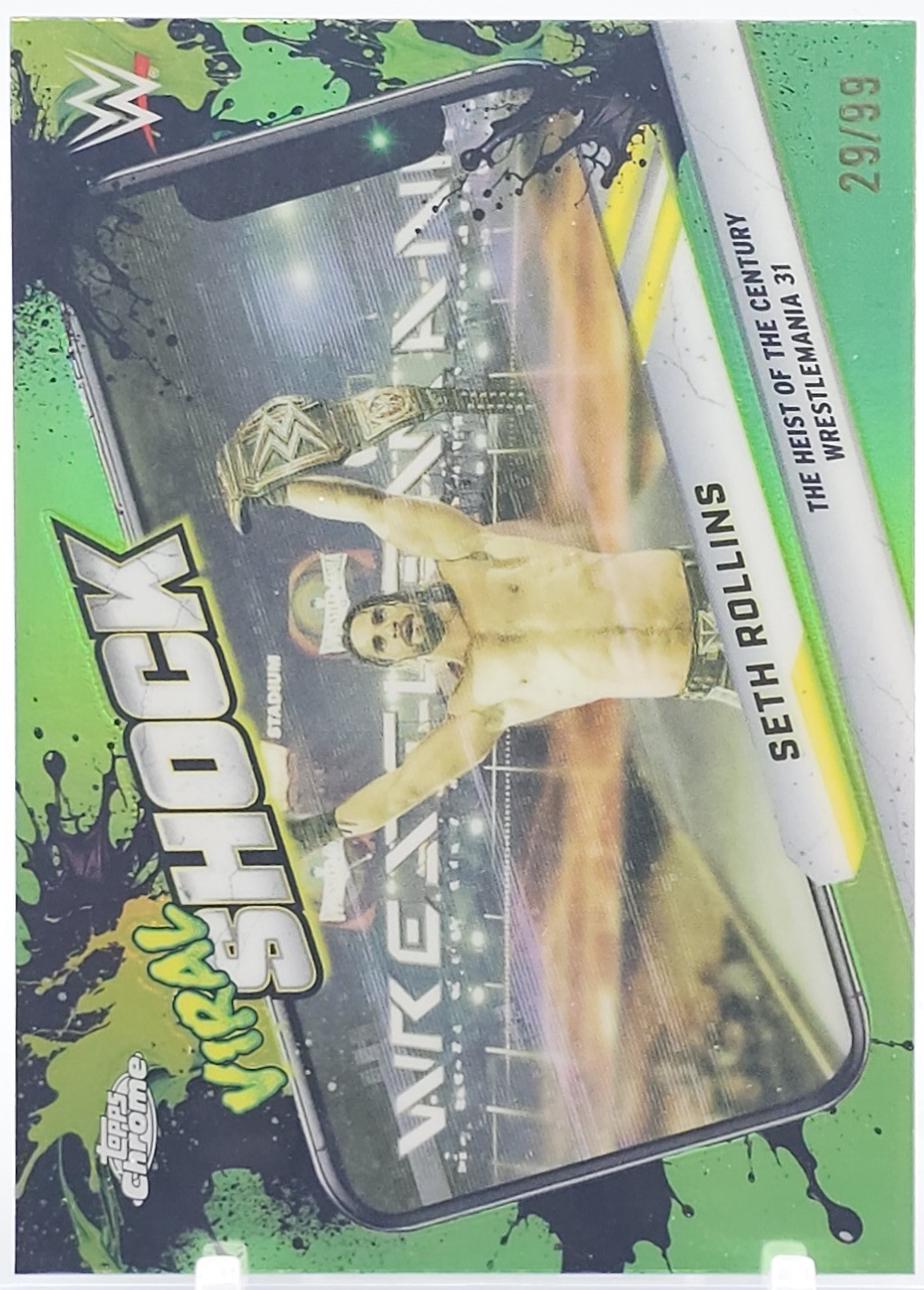 Seth Rollins [Green Refractor] #VIR-7
