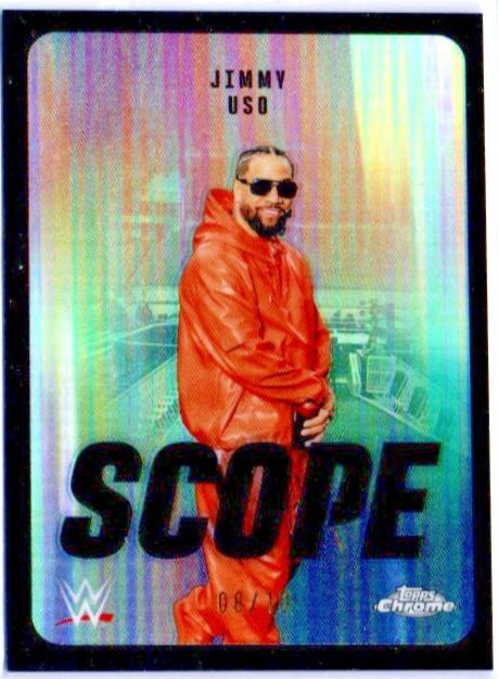 Jimmy Uso [Black Refractor] #SCO-16